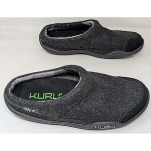 Kuru Draft Women's Size 9 Gray Walking Comfort Slip-On Mule Slippers Shoes